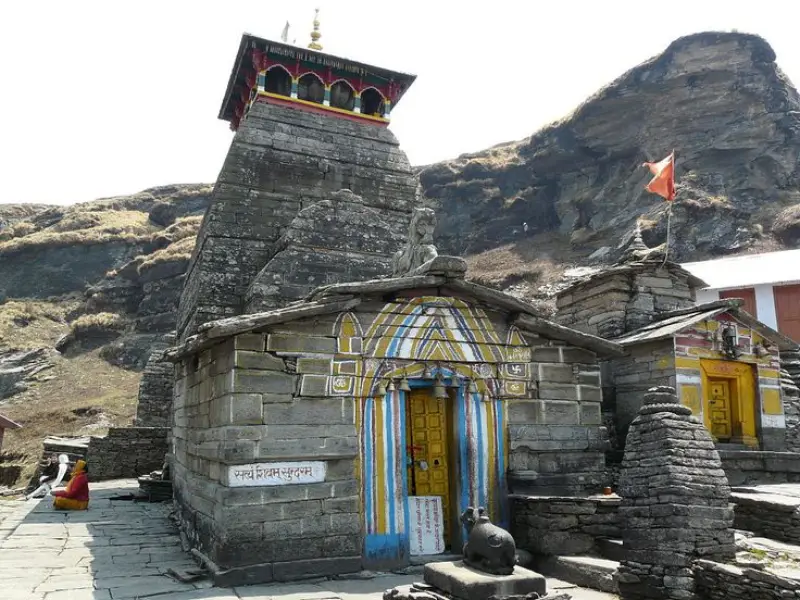 facts about the highest Shiva Temple in the world know as a Tungnath Temple